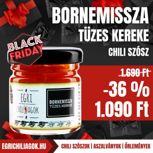 Bornemissza Tüzes Kereke chili szósz - 35 ml