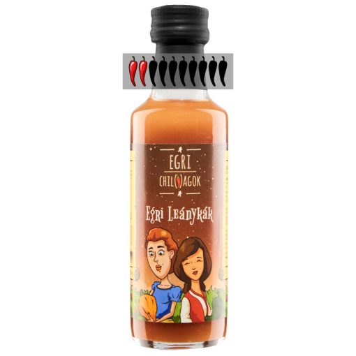 Egri Lánykák - Ananászos-kakaós-mézes csoki moruga scorpion szósz - 100 ml - limitált szériás címke