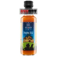   Füstös 1552 chili szósz - 100 ml - limitál szériás címke