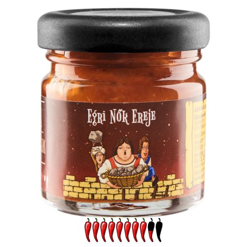 Egri Nők Ereje -  Ananászos-kakaós csoki moruga scorpion chili szósz - 35 ml - limitált szériás címke